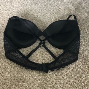 Racerback lace push up bra
